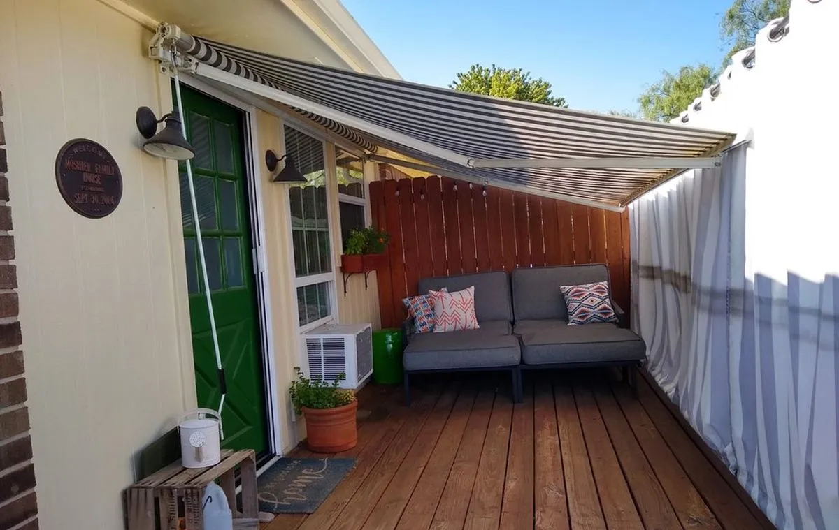 Exterior siding and trim cleaned down