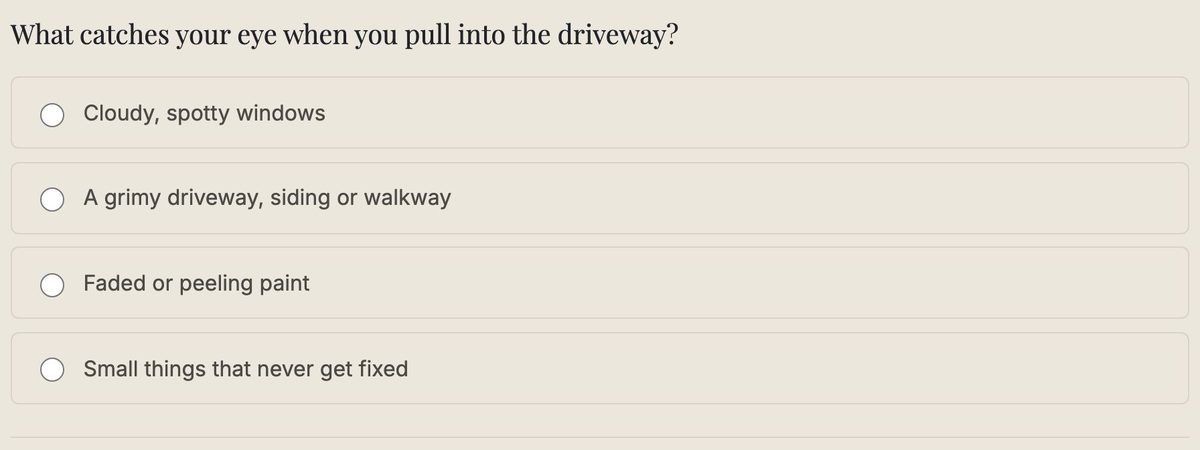 The four-question quiz